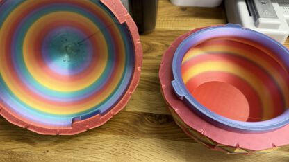 Magisches Drachenei aus dem 3D-Drucker – PLA Silk Rainbow – Bild 3
