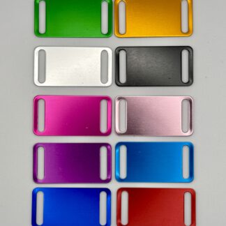 Hunde-Halsbandschild mit individueller Gravur